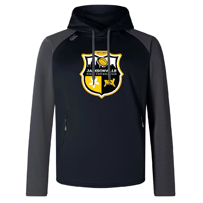 All-weather camping tarp-Jacksonville RFC Elite Training Hoody by Canterbury