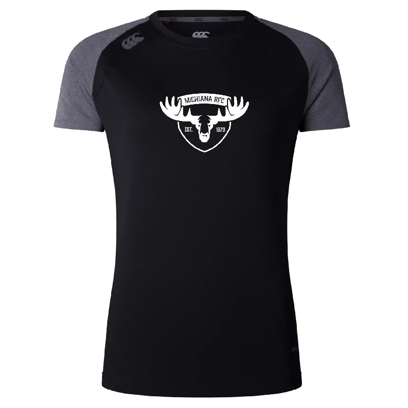 Breathable trekking shirt-Michiana RFC Women's Elite Training Tee by Canterbury