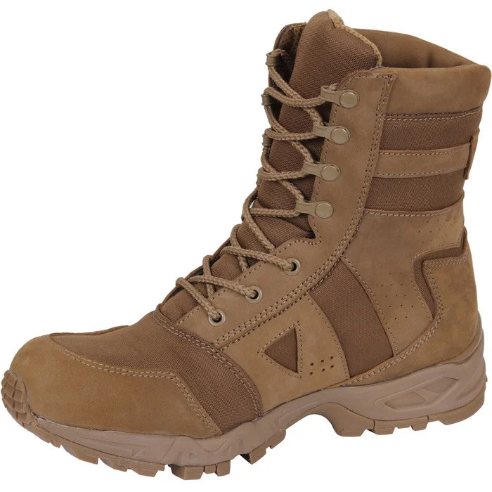 Rechargeable camping light-Coyote Brown AR 670-1 Mil-Spec Uniform Tactical Boots Forced Entry 8" Tall Boot