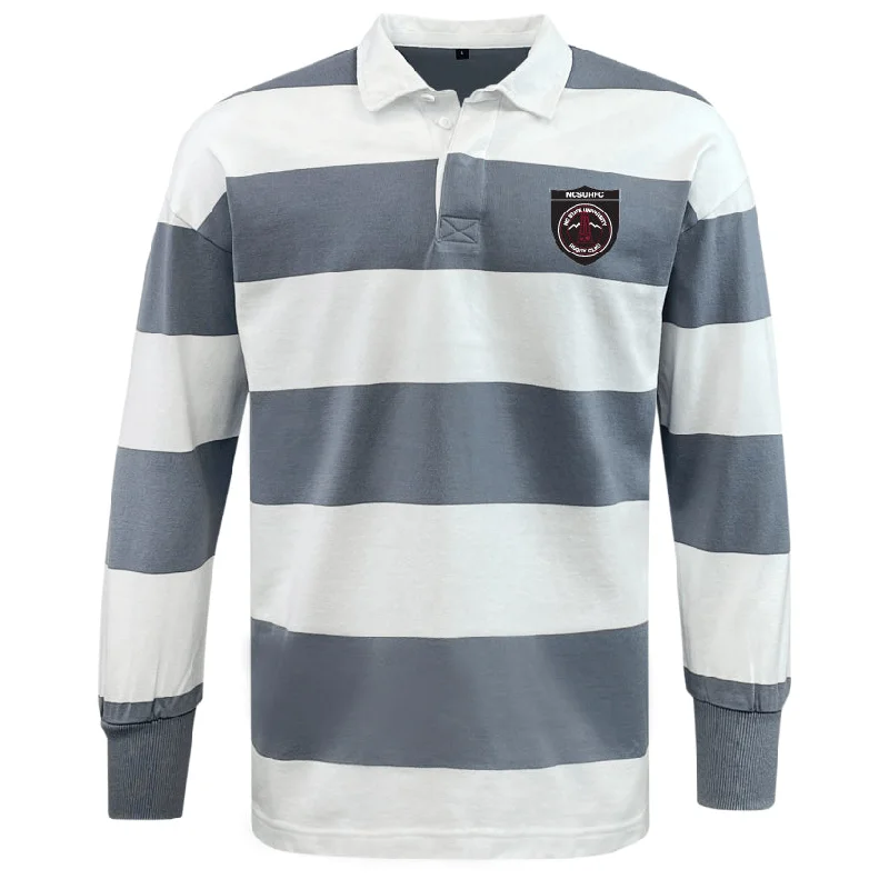 High-altitude tent-NC State RFC Classic Long Sleeve Hooped Rugby Jersey