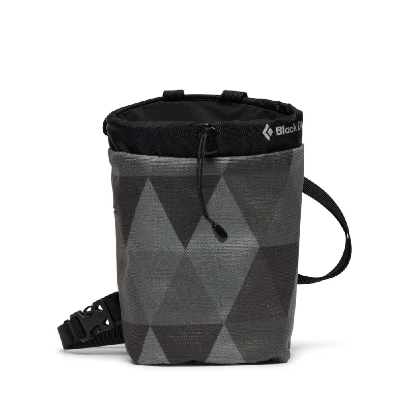 Heavy-duty camping stakes-Gym Chalk Bag - Grey Quilt