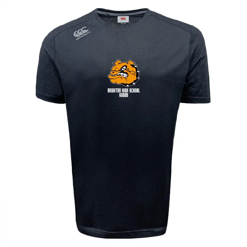 Anti-fatigue trekking poles-Brighton High School Tempo Vapodri T-Shirt by Canterbury