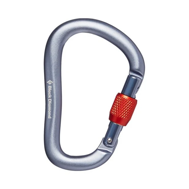 Portable camping kettle-ROCKLOCK SCREWGATE CARABINER