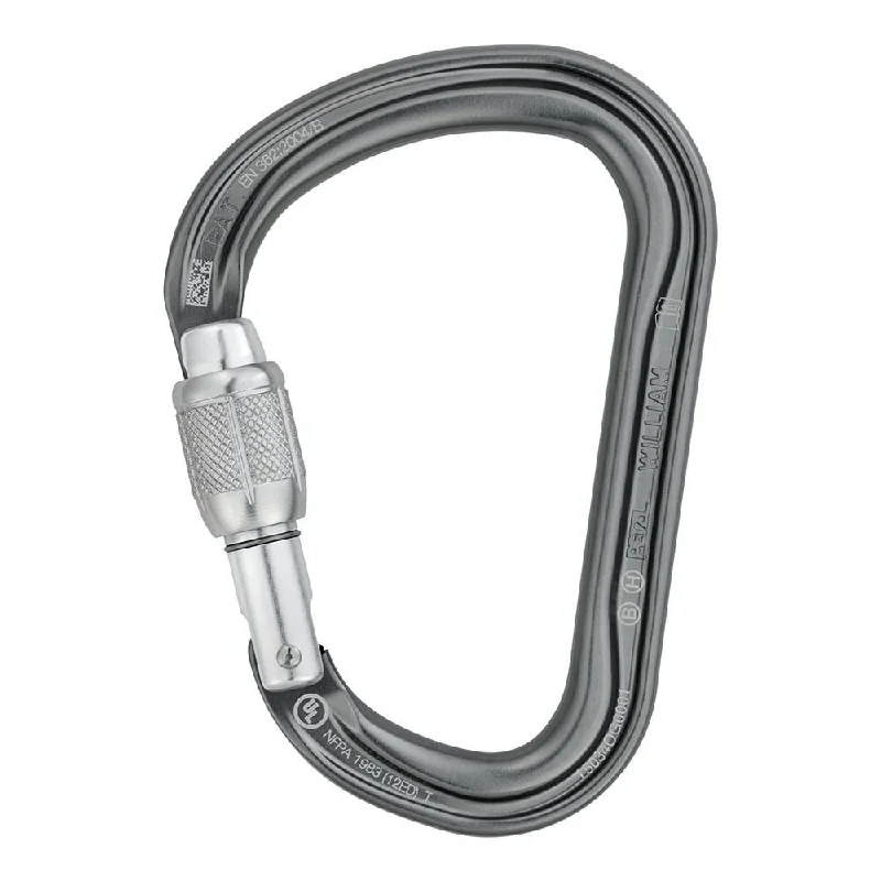 Windproof hiking vest-WILLIAM SCREW-LOCK CARABINER