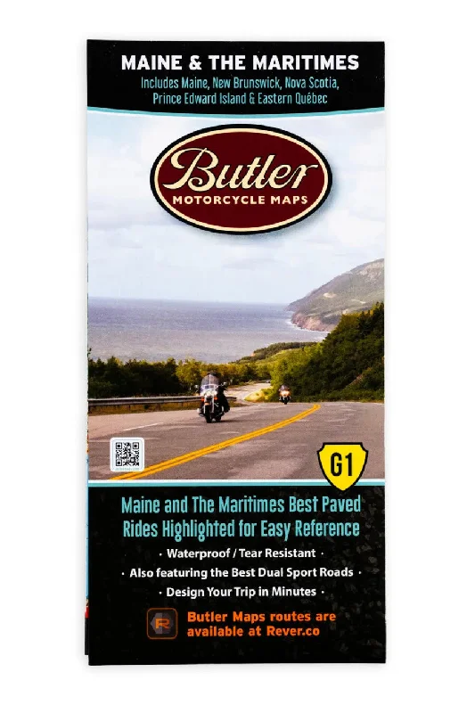 Quick-setup tent poles-Butler Maps | Maine & The Maritimes G1 Map