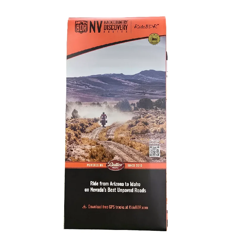 Reflective guy lines-Butler Maps | Nevada Backcountry Discovery Route (NVBDR) Map - V3