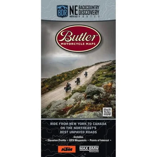 Rechargeable tent light-Butler Maps | Northeast Backcountry Discovery Route (NEBDR) Map