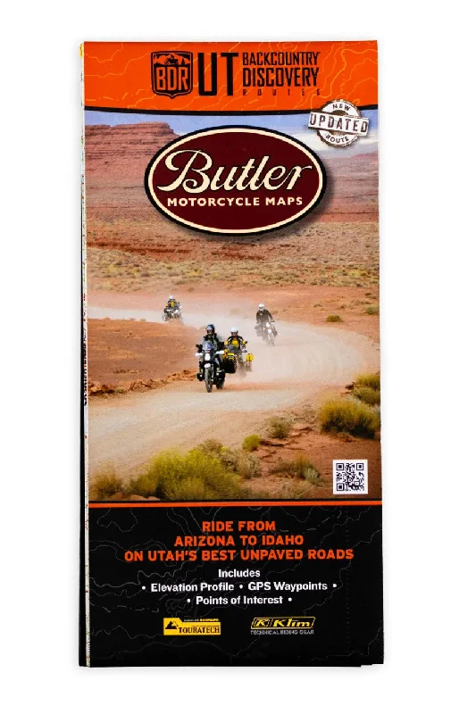 Anti-bug head net-Butler Maps | Utah Backcountry Discovery Route (UTBDR) Map