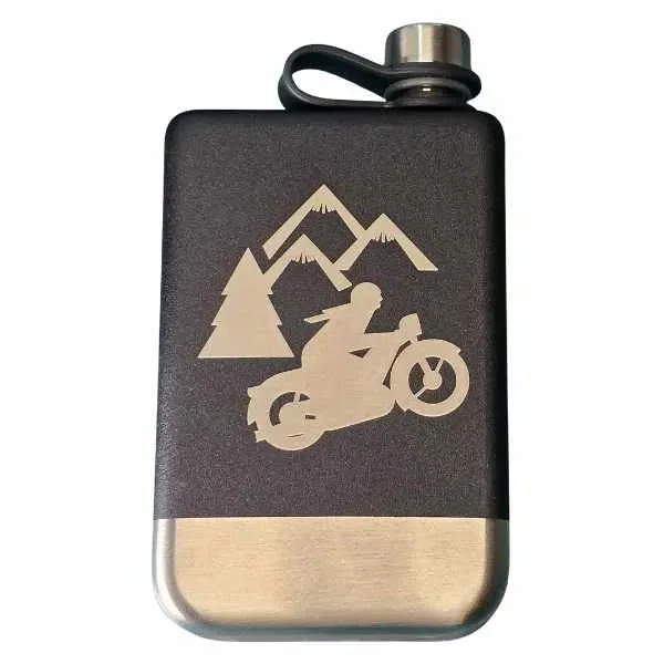 Rechargeable camp torch-Dork in the Road Flask