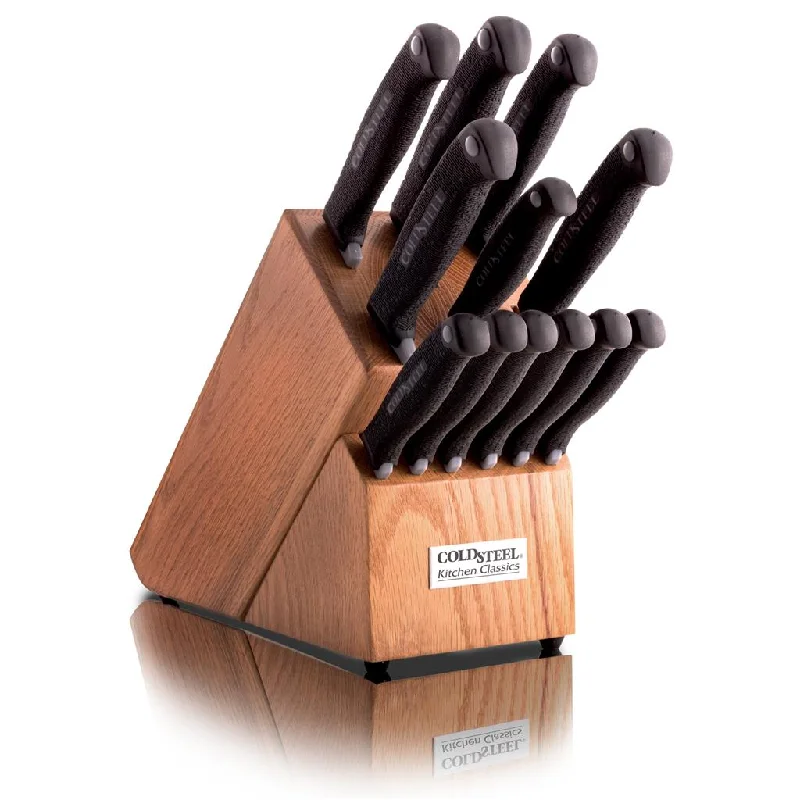 Breathable camping shirt-Cold Steel Kitchen Classics Complete Knife Set | 12 Piece (#59KSSET)