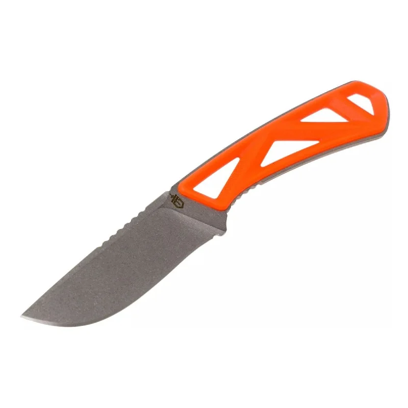 High-altitude sleeping mat-Exo-Mod Fixed Blade Drop Point Fine Edge Knife - Orange