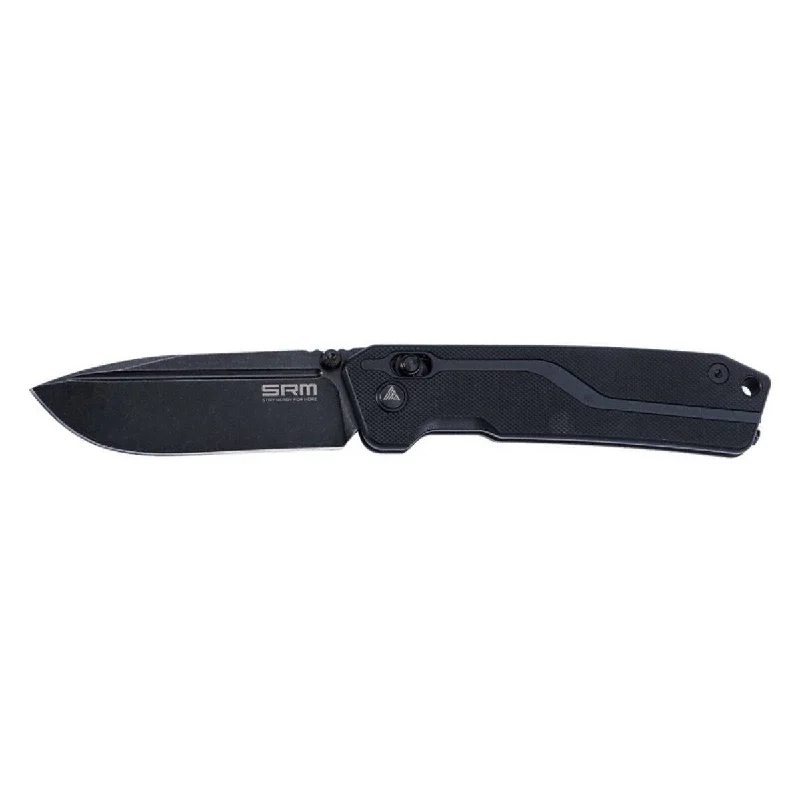 High-capacity hiking flask-Rubik Folding Blade Knife 7228L-GB - Black