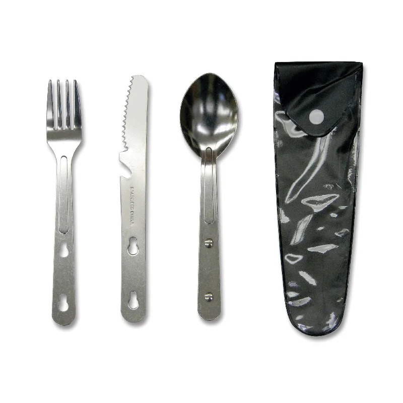 High-altitude hiking mat-Knife/Fork/Spoon Set